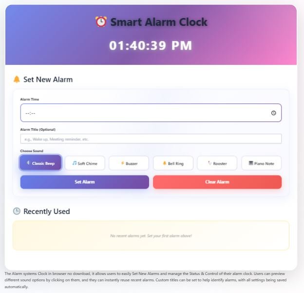 Online Alarm Clock – free wake-up tool at Zippyclock